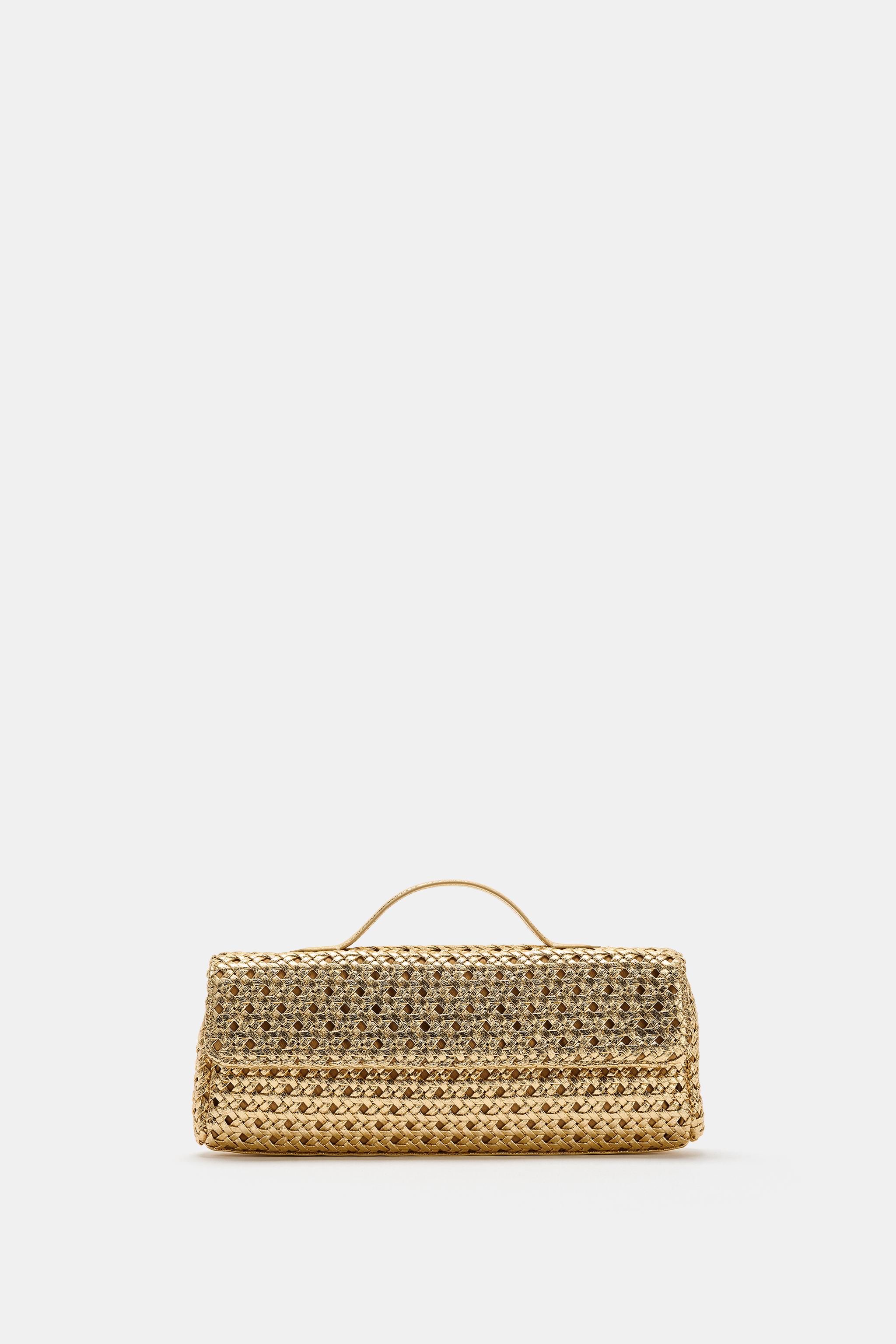WOVEN ENVELOPE BAG